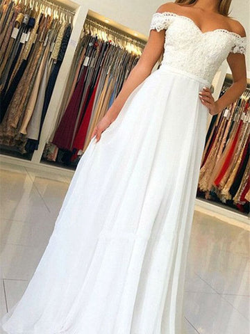 Woochic Robe longue blanche à broderie anglaise Blanche S